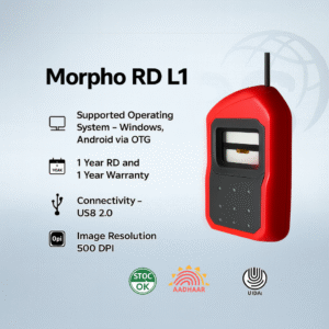 Morpho L1 MSO1300 E3 RD Idemia Biometric Fingerprint Scanner