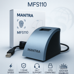 Mantra MFS110 Optical Fingerprint Scanner (STQC & UIDAI Certified)